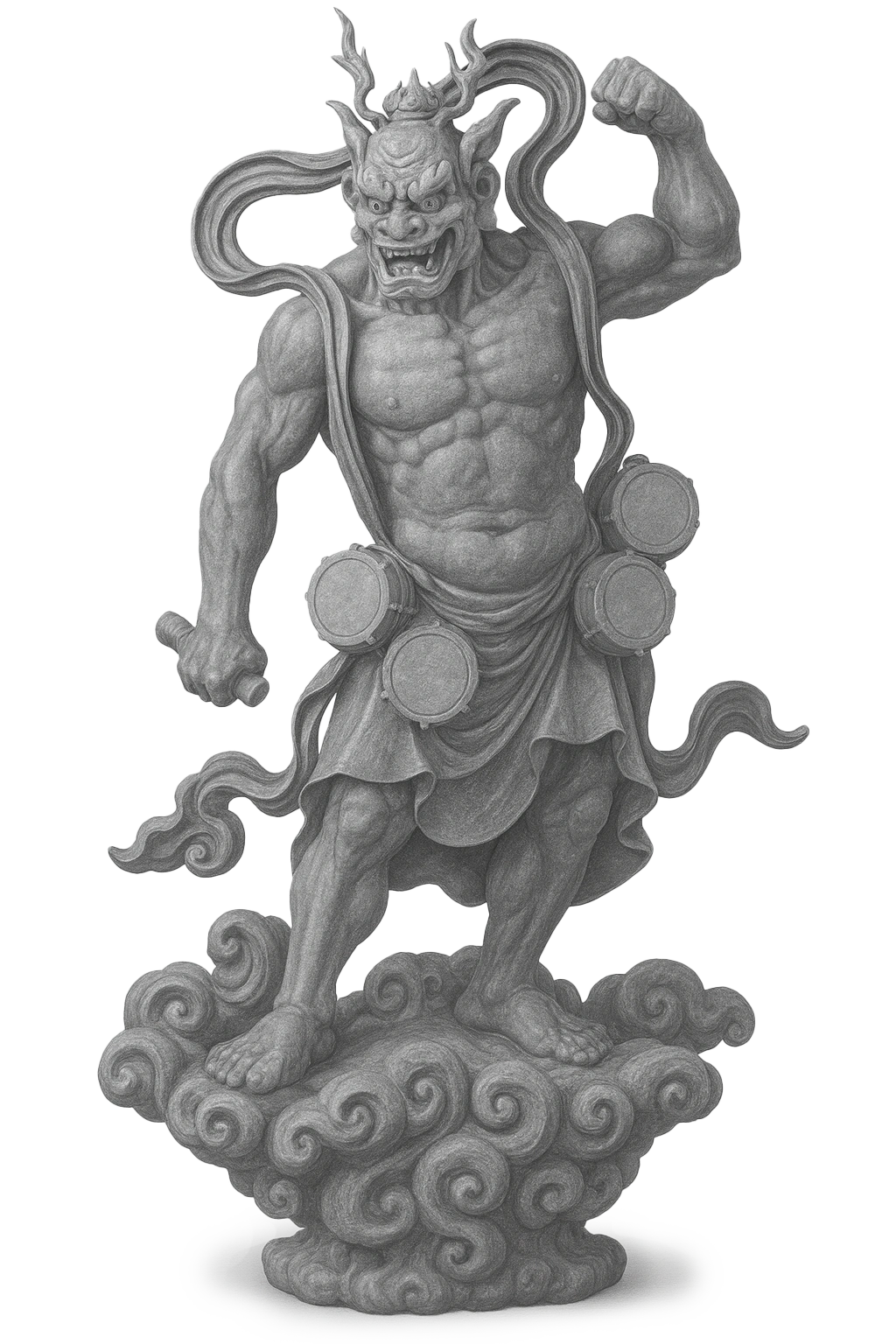 仏像や彫像の３Dスキャン